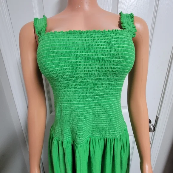 Nation LTD Gabby Green Smocked Sunddress Dress Size Medium. is available  for purchase on au PAY Market - Imported Goods Online Store Co.Ltd. | au  PAY Market - Online Shopping Site